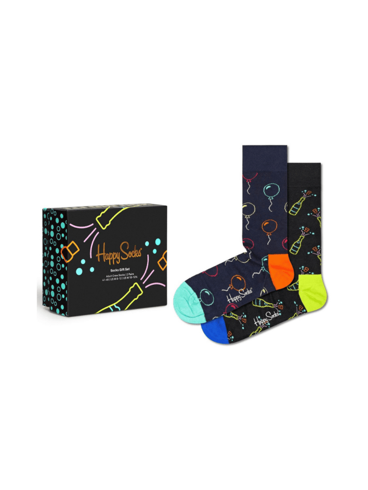 Happy Socks 2 - Pack Du Klarede Den Gaveæske Til Hende 36 - 40 Happy Socks