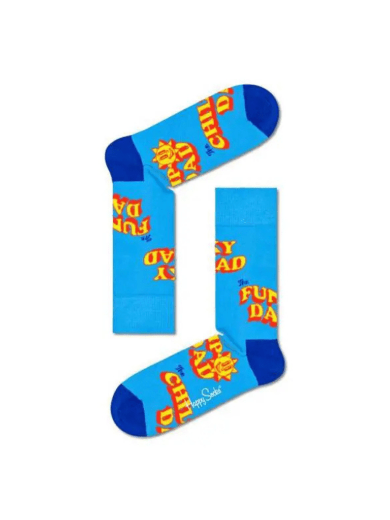 Happy Socks 3 - Pack Årets Far Gaveæske Til Ham 41 - 46 Happy Socks