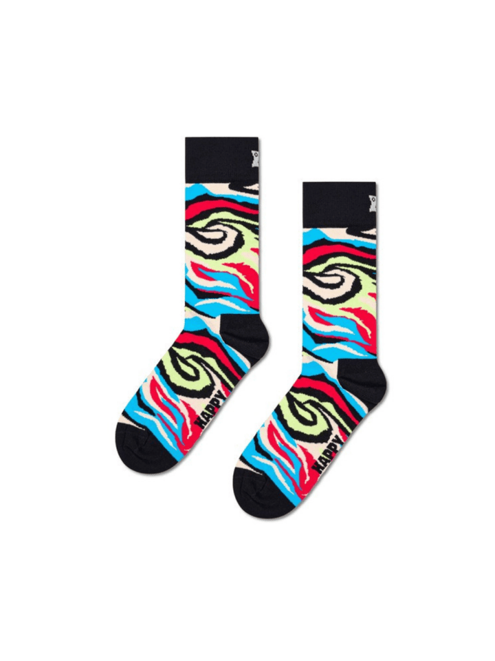 Happy Socks 3 - Pack Hyper Cube Gaveæske Til Ham 41 - 46 Happy Socks