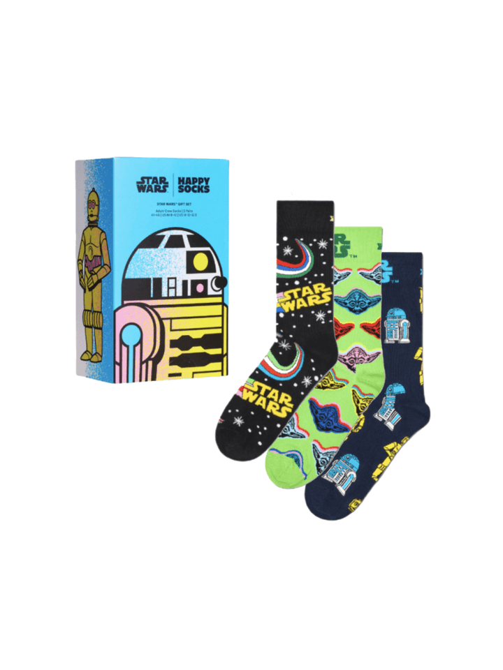 Happy Socks STAR WARS 3 - Pack Gaveæske Til Ham 41 - 46 Happy Socks