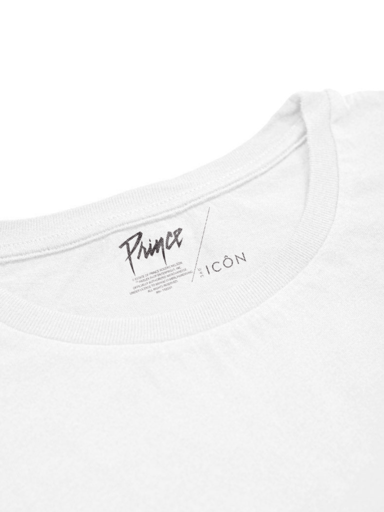 Hvid Icôn Prince and The Revolution ”Parade” Dame T-Shirt XS 360° ICÔN