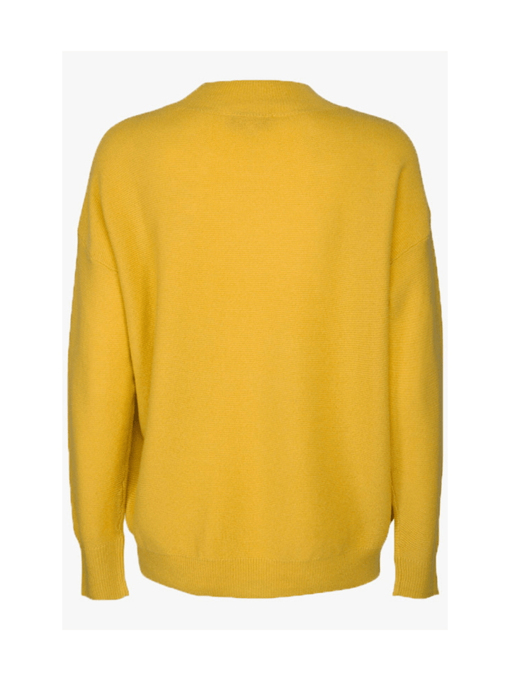 Karrygul Vanessa Månestråle Cashmere Strik 0/XS Månestråle