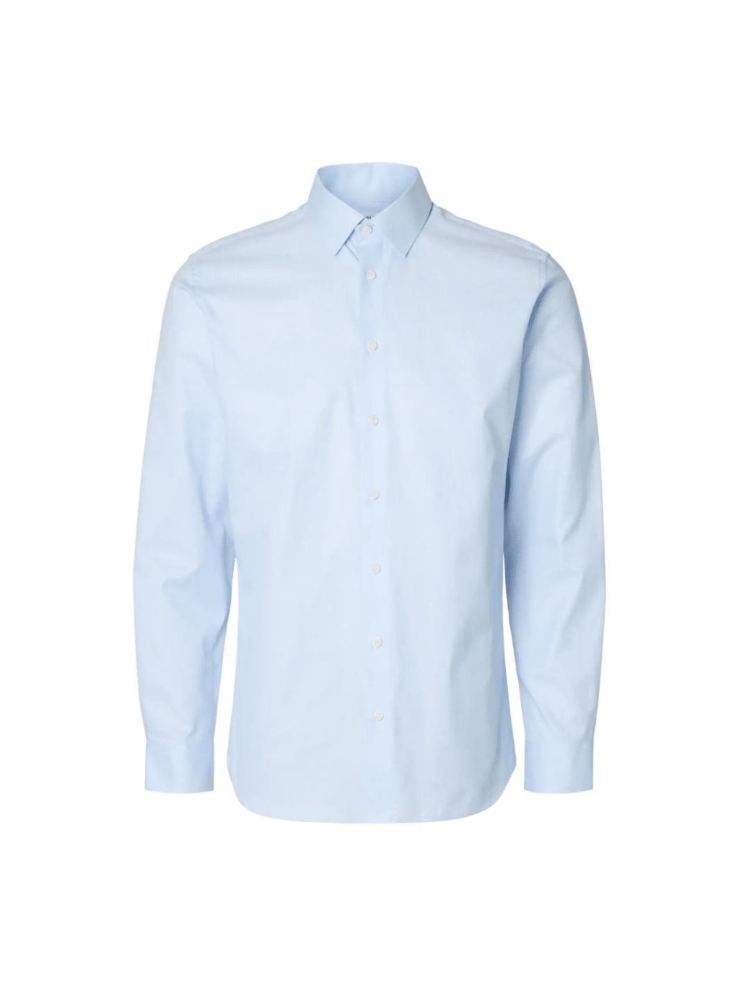 Klassisk Lyseblå Selected Ethan Slim Fit Herre Skjorte Lyseblå Selected