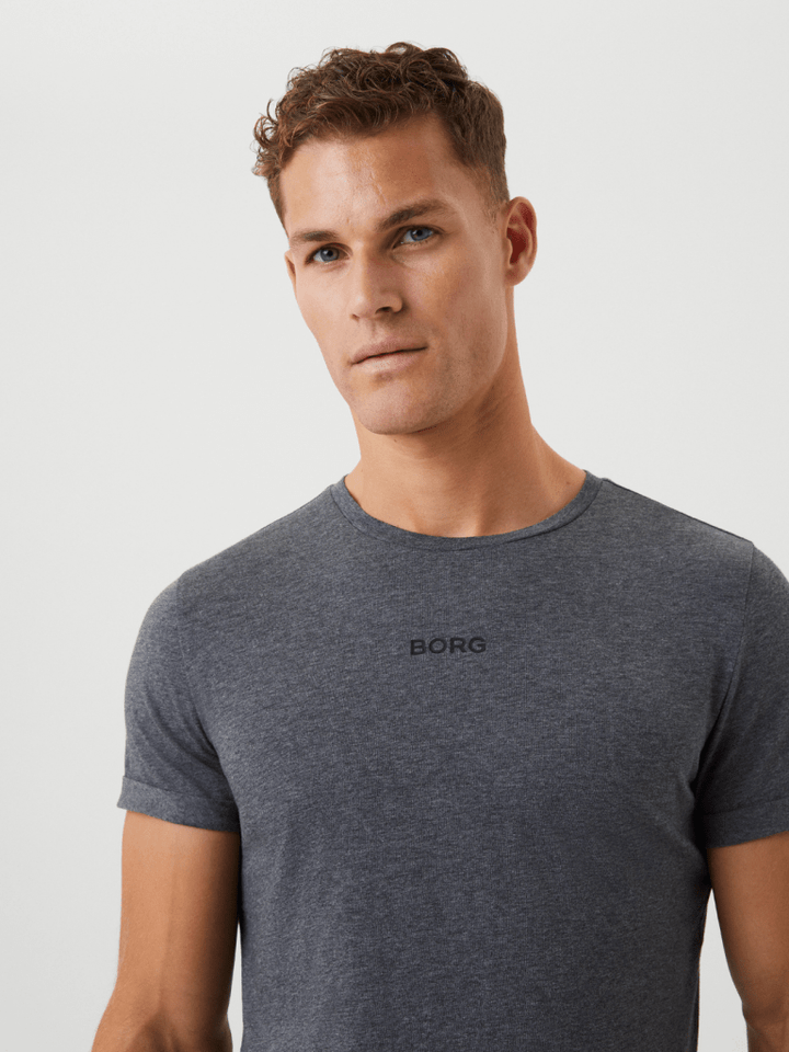 Koksgrå Björn Borg Performance T-Shirt S Björn Borg