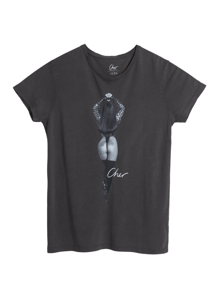 Koksgrå Icôn Herre Cher Poze T-Shirt S 360° ICÔN