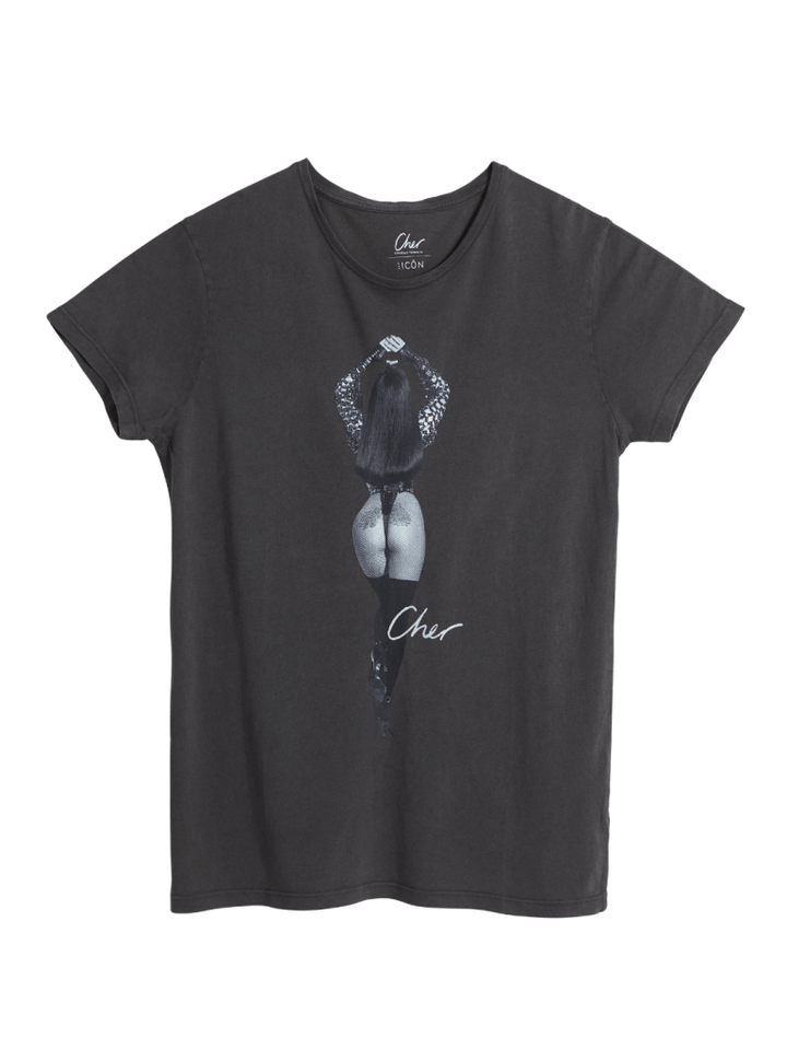 Koksgrå Icôn Herre Cher Poze T-Shirt S 360° ICÔN