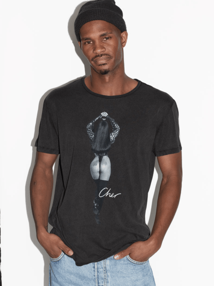 Koksgrå Icôn Herre Cher Poze T-Shirt S 360° ICÔN