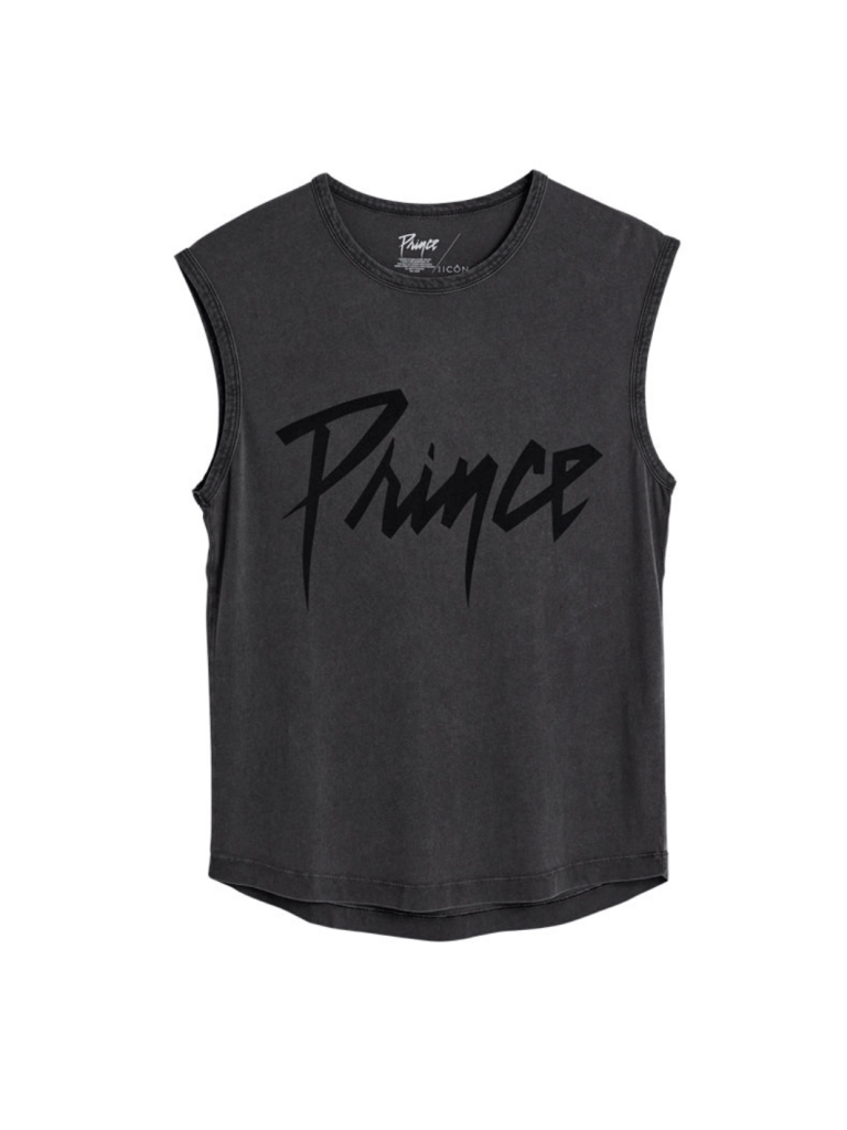 Koksgrå Icôn Prince Logo Dame T-Shirt Uden Ærmer XS 360° ICÔN