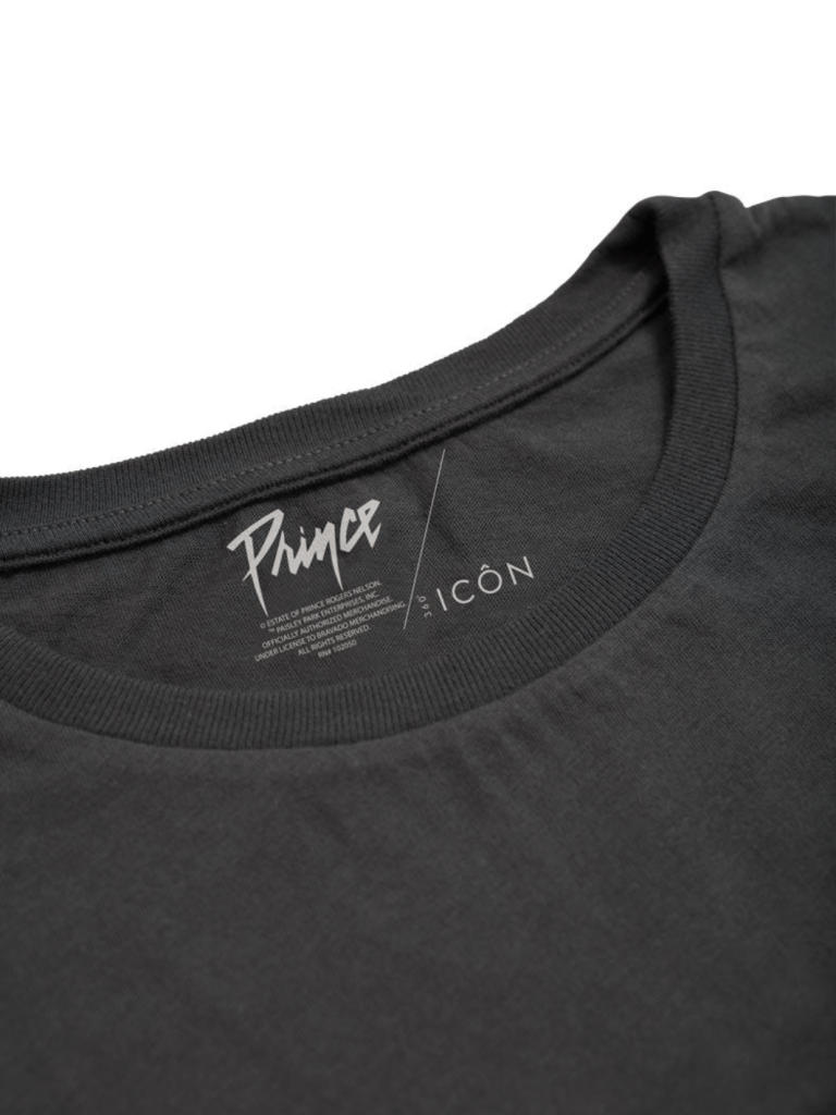 Koksgrå Icôn Prince Logo Herre T-Shirt S 360° ICÔN