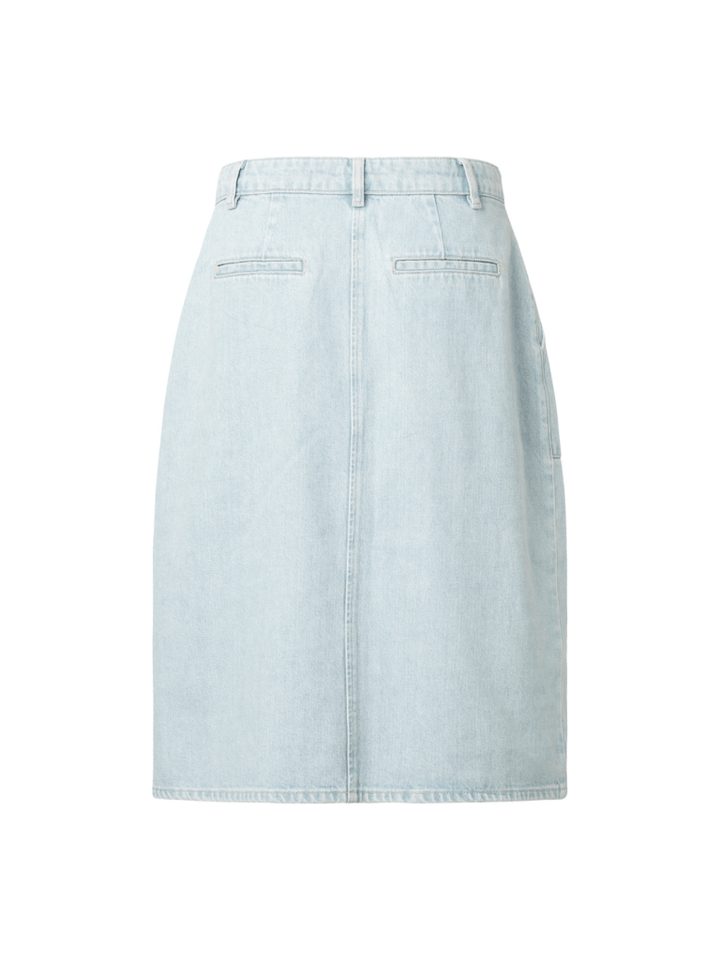 Lys Denim Rebecca Nederdel Fra Custommade 34 Custommade