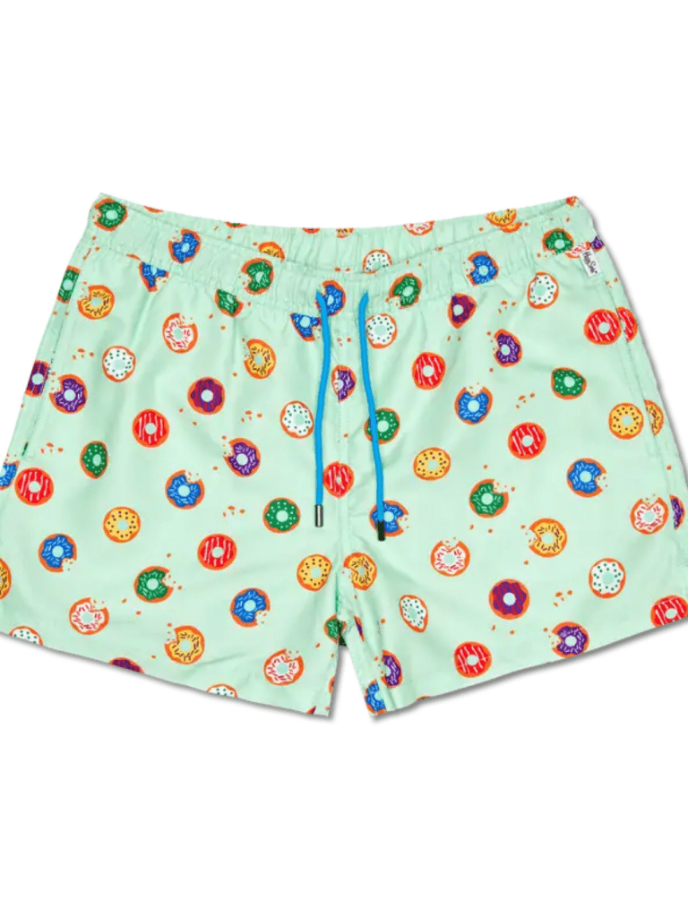 Lys Grøn Happy Socks Badeshorts Med Donuts S Happy Socks