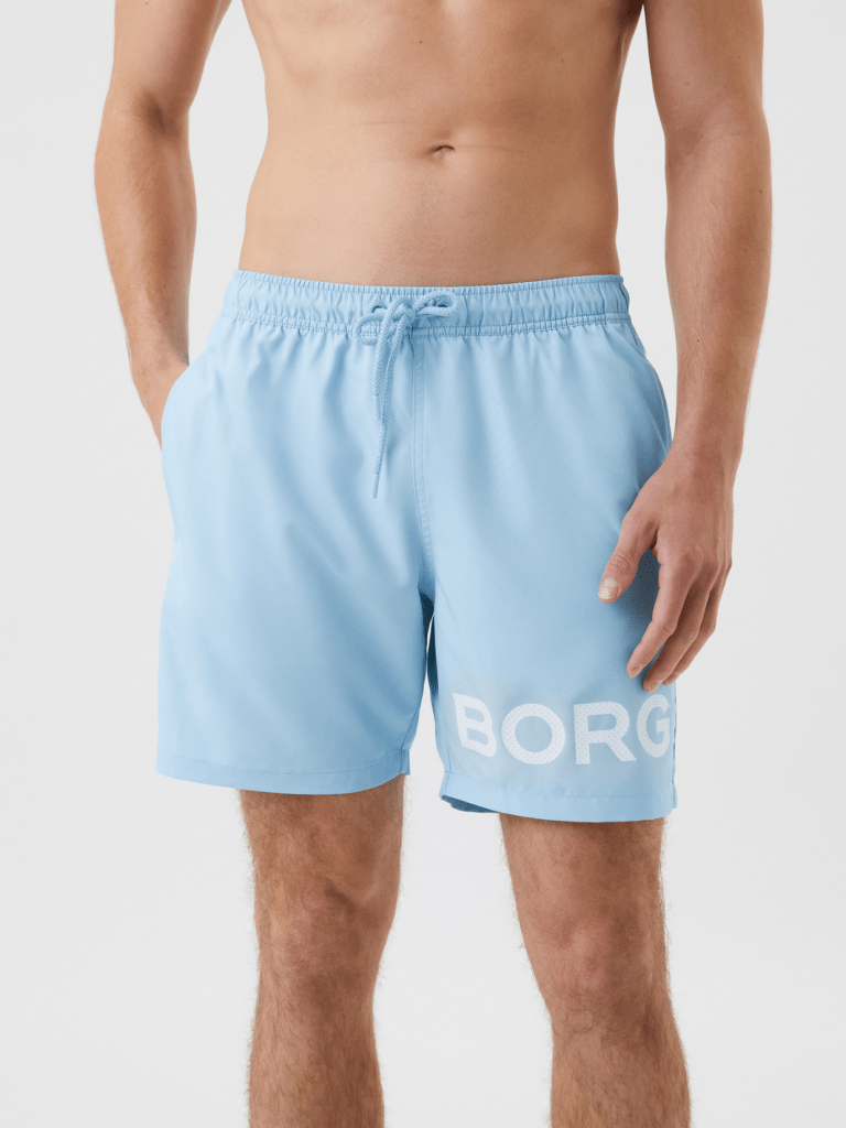 Lyseblå Björn Borg Herre Badeshorts M Björn Borg