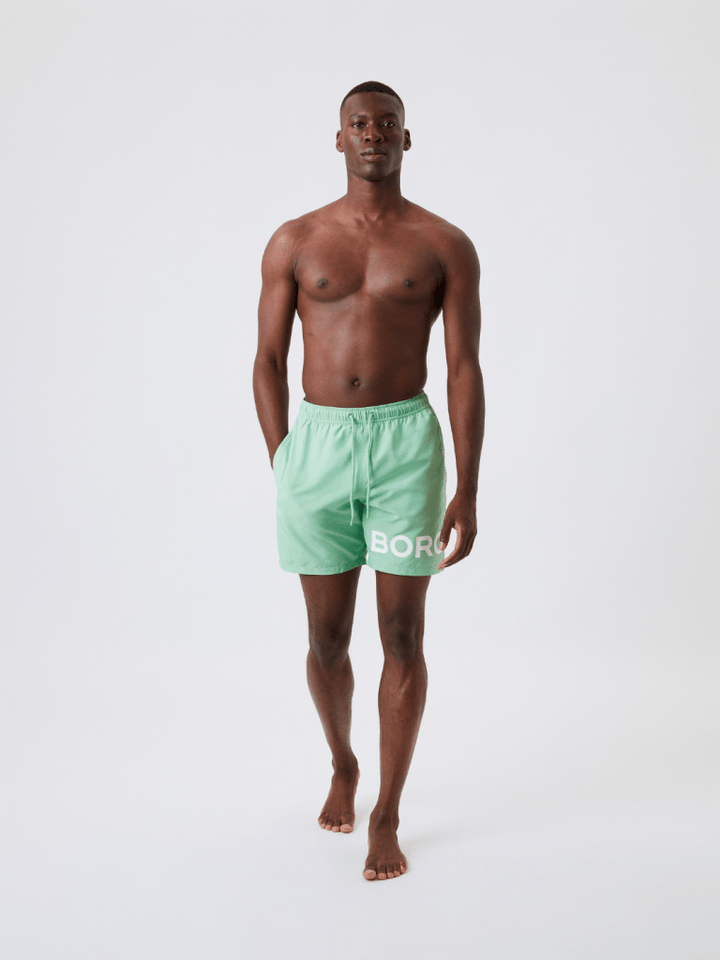 Lysegrøn Björn Borg Herre Badeshorts M Björn Borg