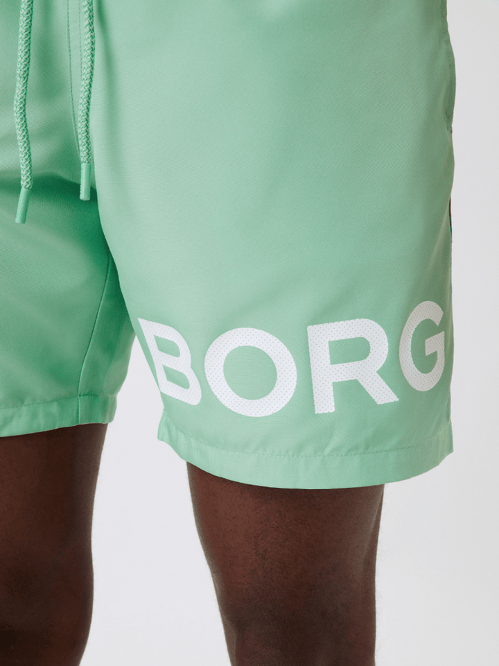 Lysegrøn Björn Borg Herre Badeshorts M Björn Borg