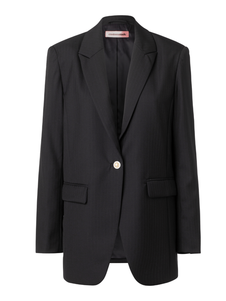 Mørkeblå Fabiana Blazer fra Custommade 34/XS Custommade