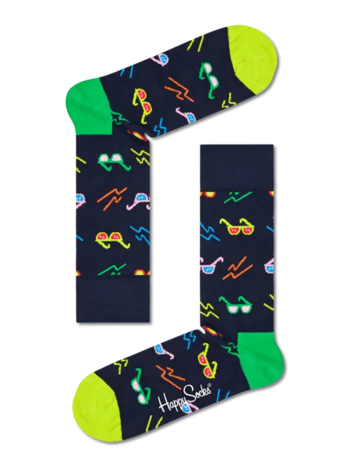 Mørkeblå Herre Happy Socks Sommer Vibes 41 - 46 Happy Socks