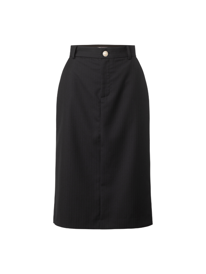 Mørkeblå Raja Custommade nederdel 34/XS Custommade