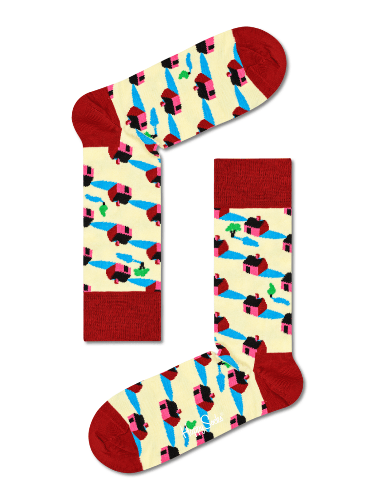 Multifarvet Happy Socks 7 - Day Gaveæske Til Ham 41 - 46 Happy Socks