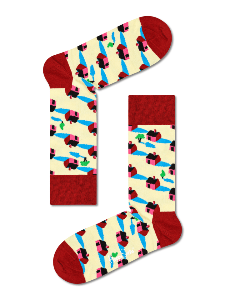 Multifarvet Happy Socks 7 - Day Gaveæske Til Ham 41 - 46 Happy Socks