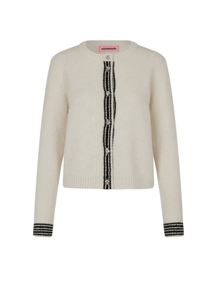 Offwhite Valencia Custommade Strik Cardigan 34/XS Custommade