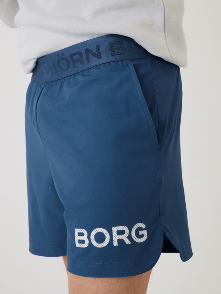 Petrol farvet Björn Borg Performance Shorts S Björn Borg