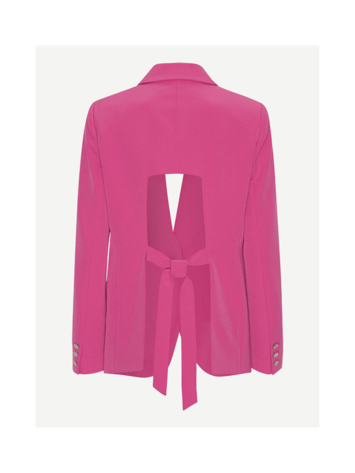 Pink Georgette Custommade Blazer 34/XS Custommade
