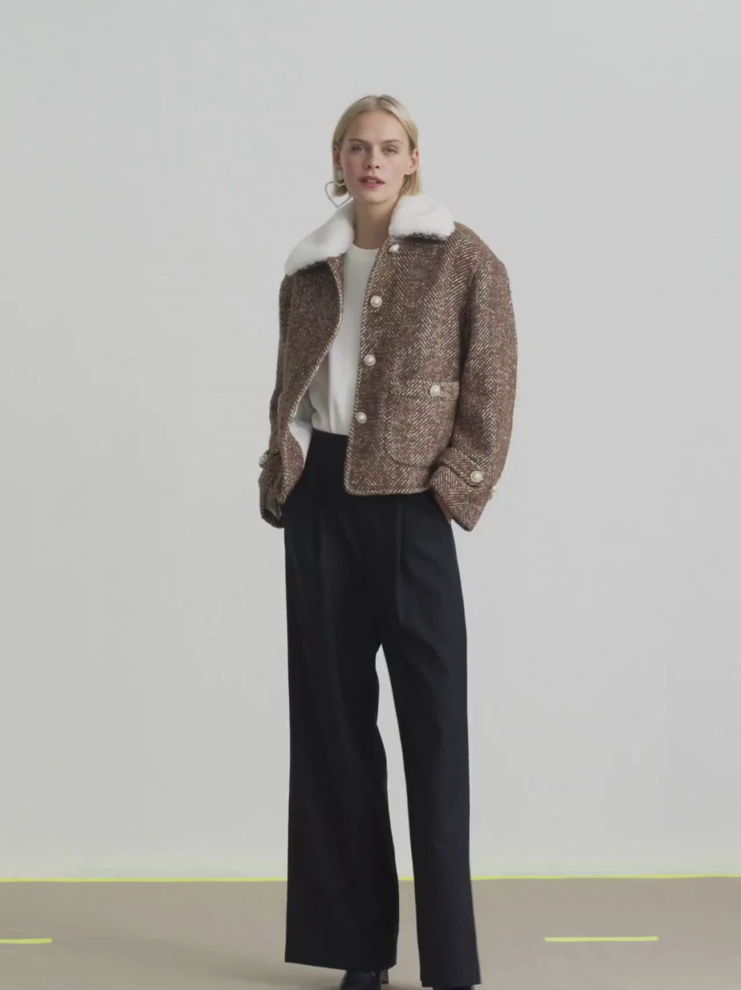 Brun Custommade Herta Jacka