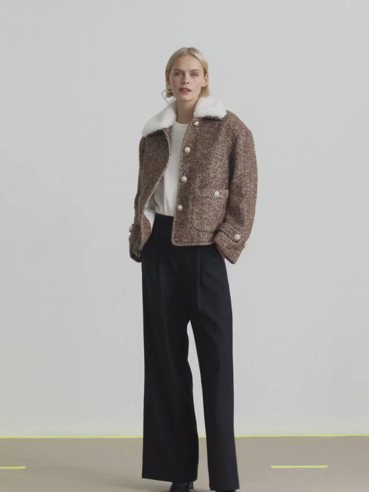 Brun Custommade Herta Jacka