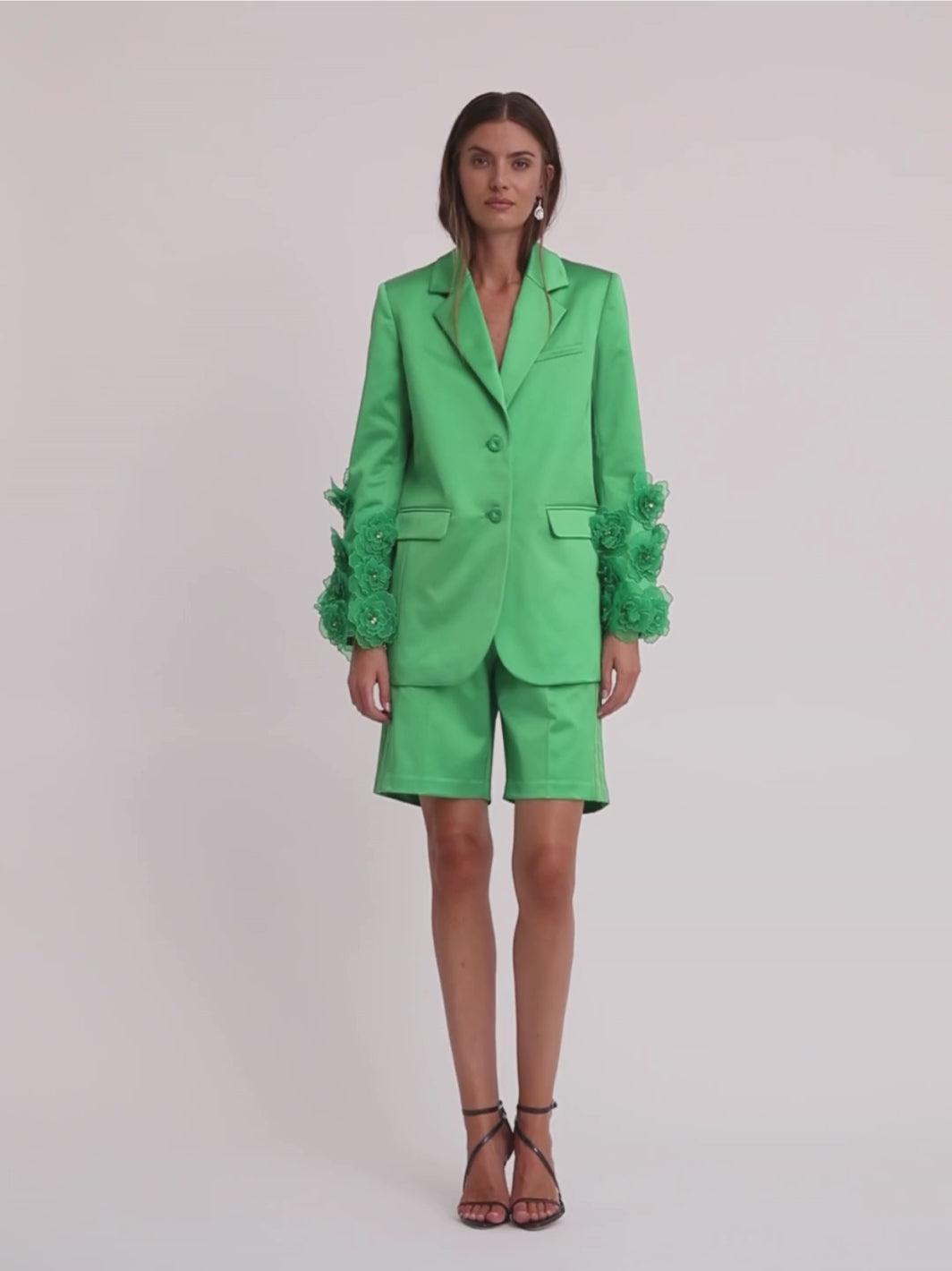 Grön Francine Custommade Blazer Jacket från NBS