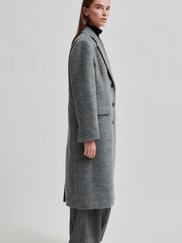 Second Female Grå Sera Frakke S Second Female