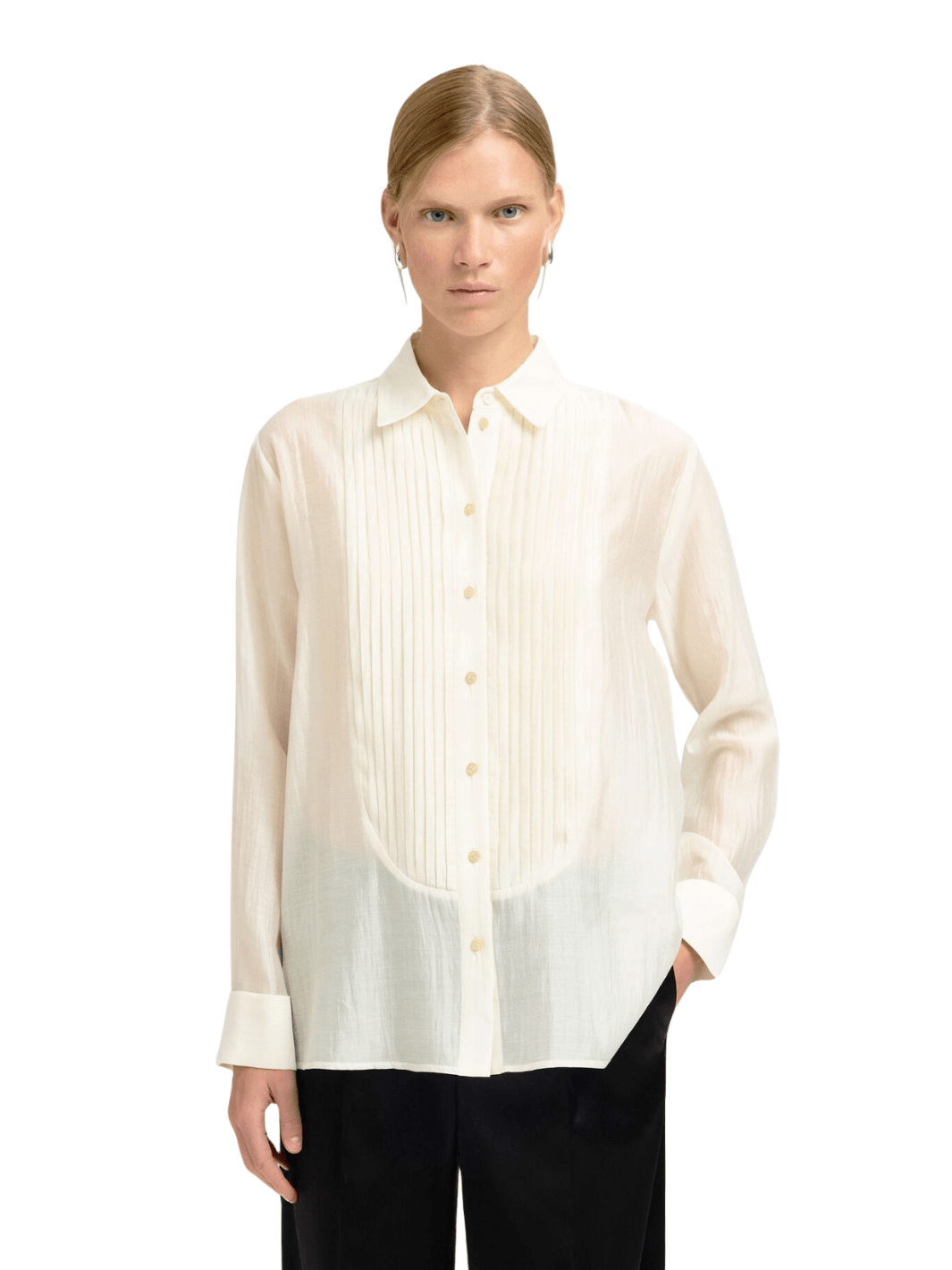 Selected Beige Skjorte 34/XS Selected