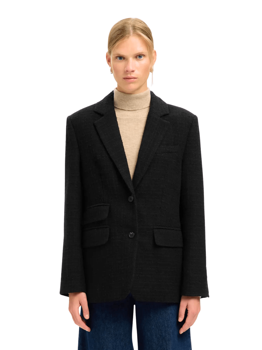 Selected Femme Sort Wilma Blazerjakke XS/34 Selected