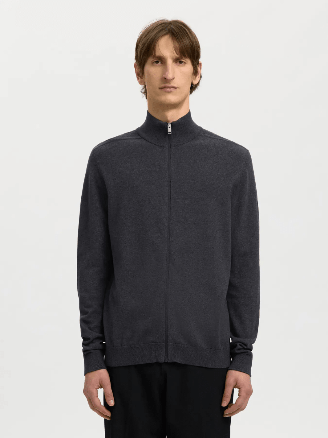 Selected Homme Koksgrå Berg strik cardigan M Selected