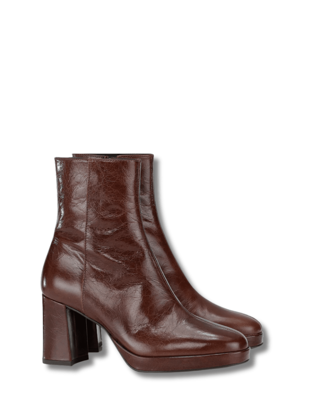 Shoe Biz Brun Kitt Halvstøvle 35 Shoe Biz
