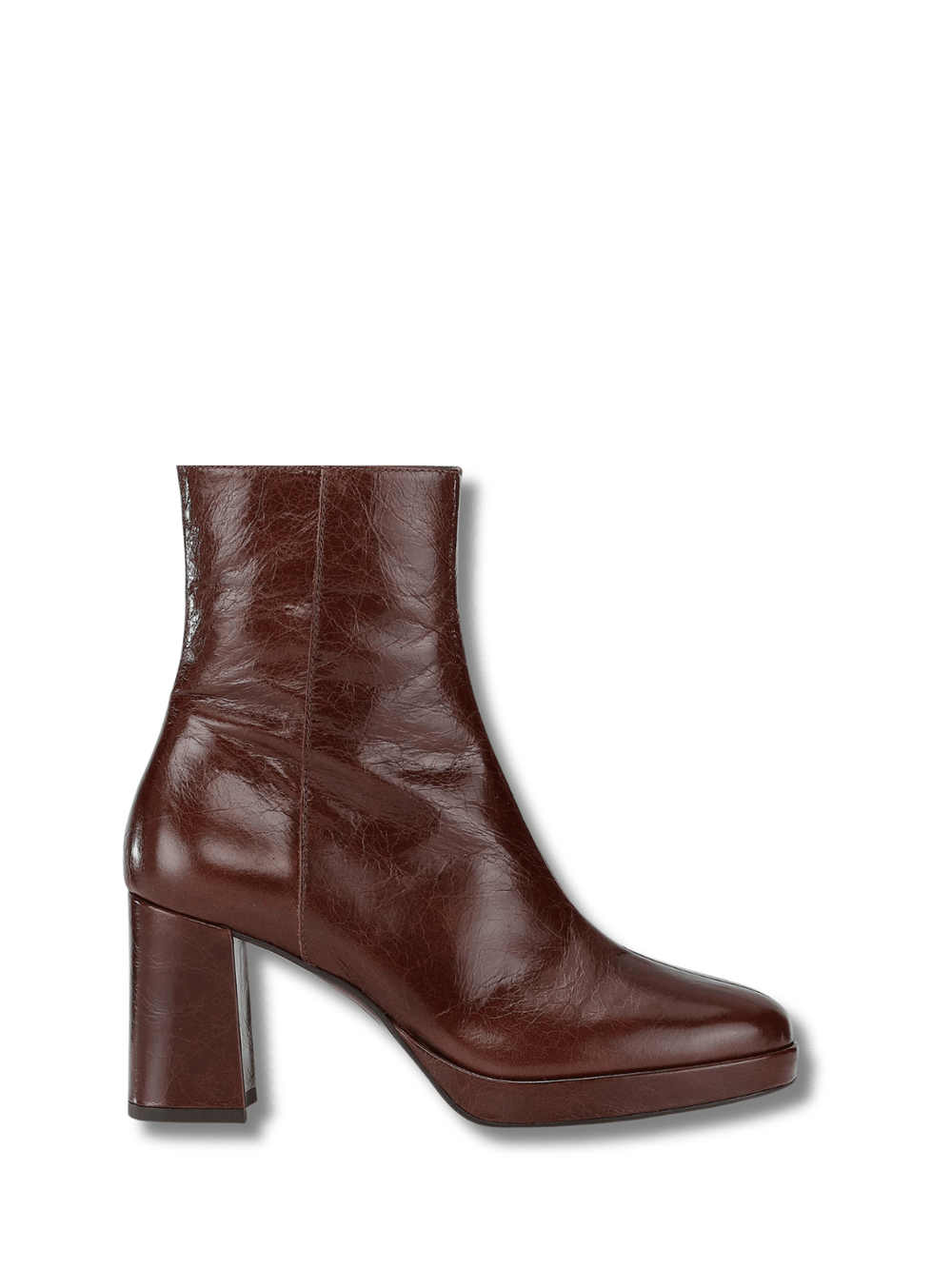 Shoe Biz Brun Kitt Halvstøvle 35 Shoe Biz