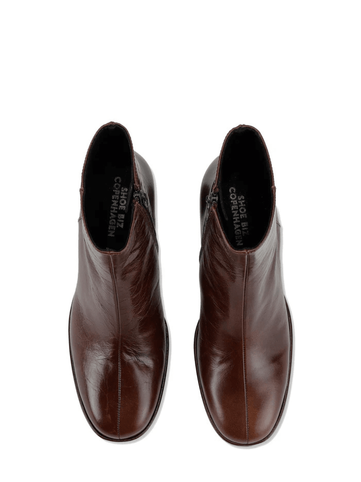 Shoe Biz Brun Kitt Halvstøvle 35 Shoe Biz