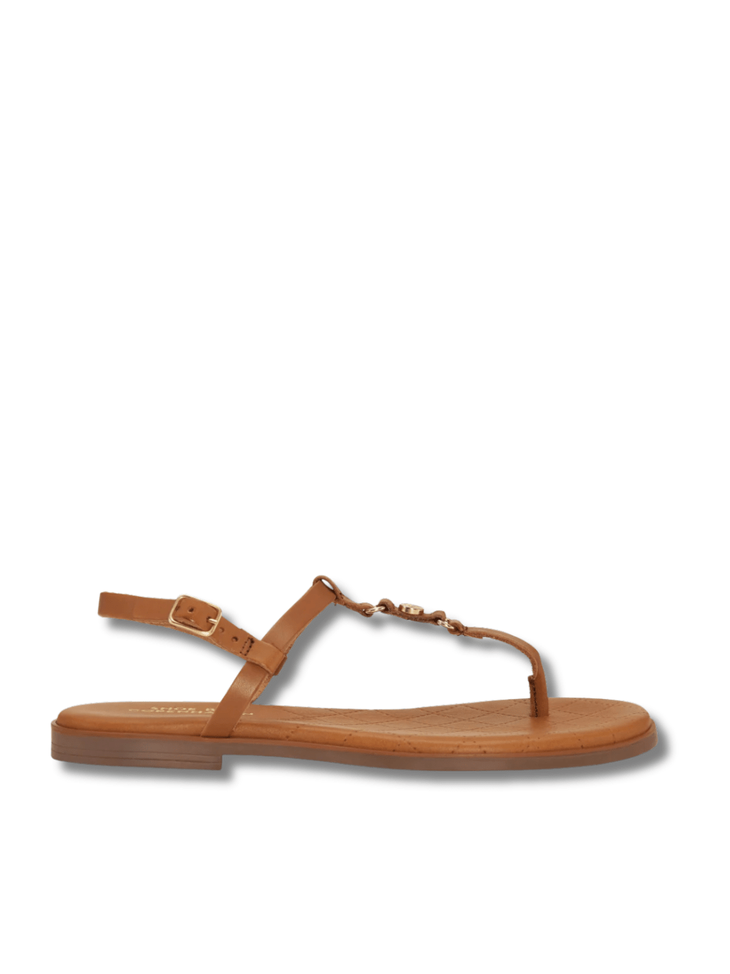 Shoe Biz Cognac Farvet Gry Sandal 36 Shoe Biz