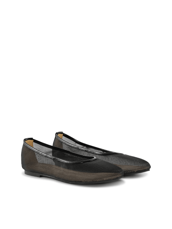 Shoe Biz Sort Pomona Close Ballerina I Mesh 36 Shoe Biz