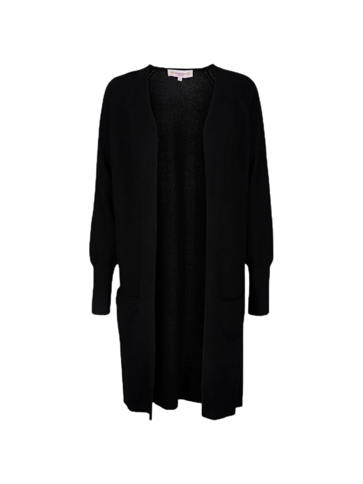 Sort Lang Fanny Månestråle Cashmere Cardigan 0/XS Månestråle