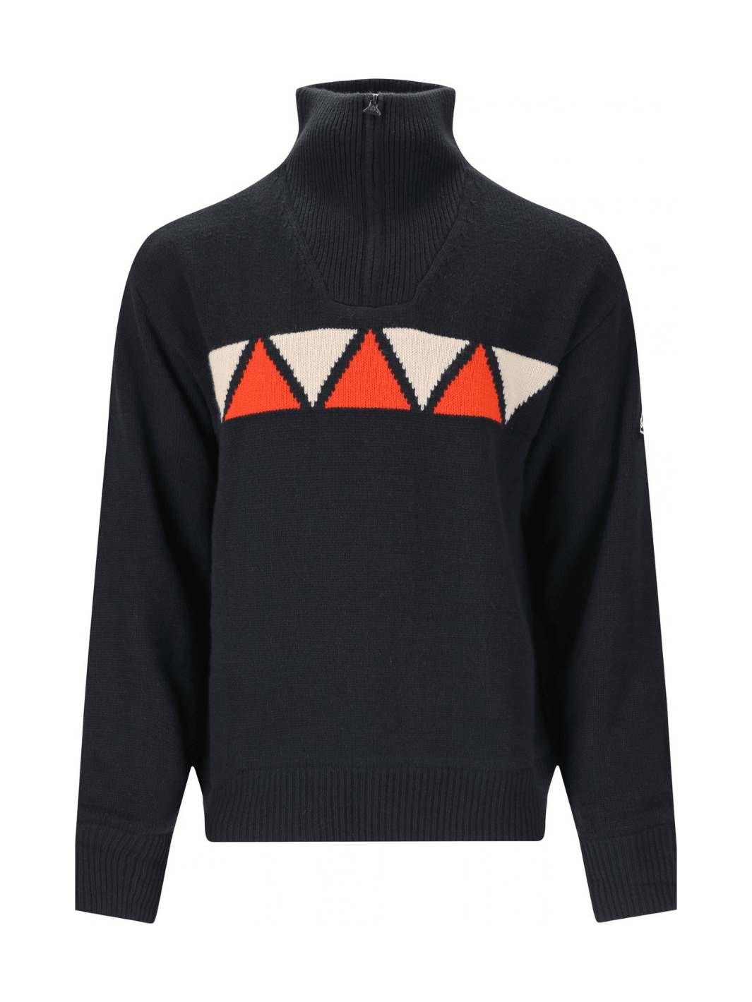 SOS Aboda Unisex Windbreaker Mørkeblå Med Orange Og Hvid XS SOS Sportgroup