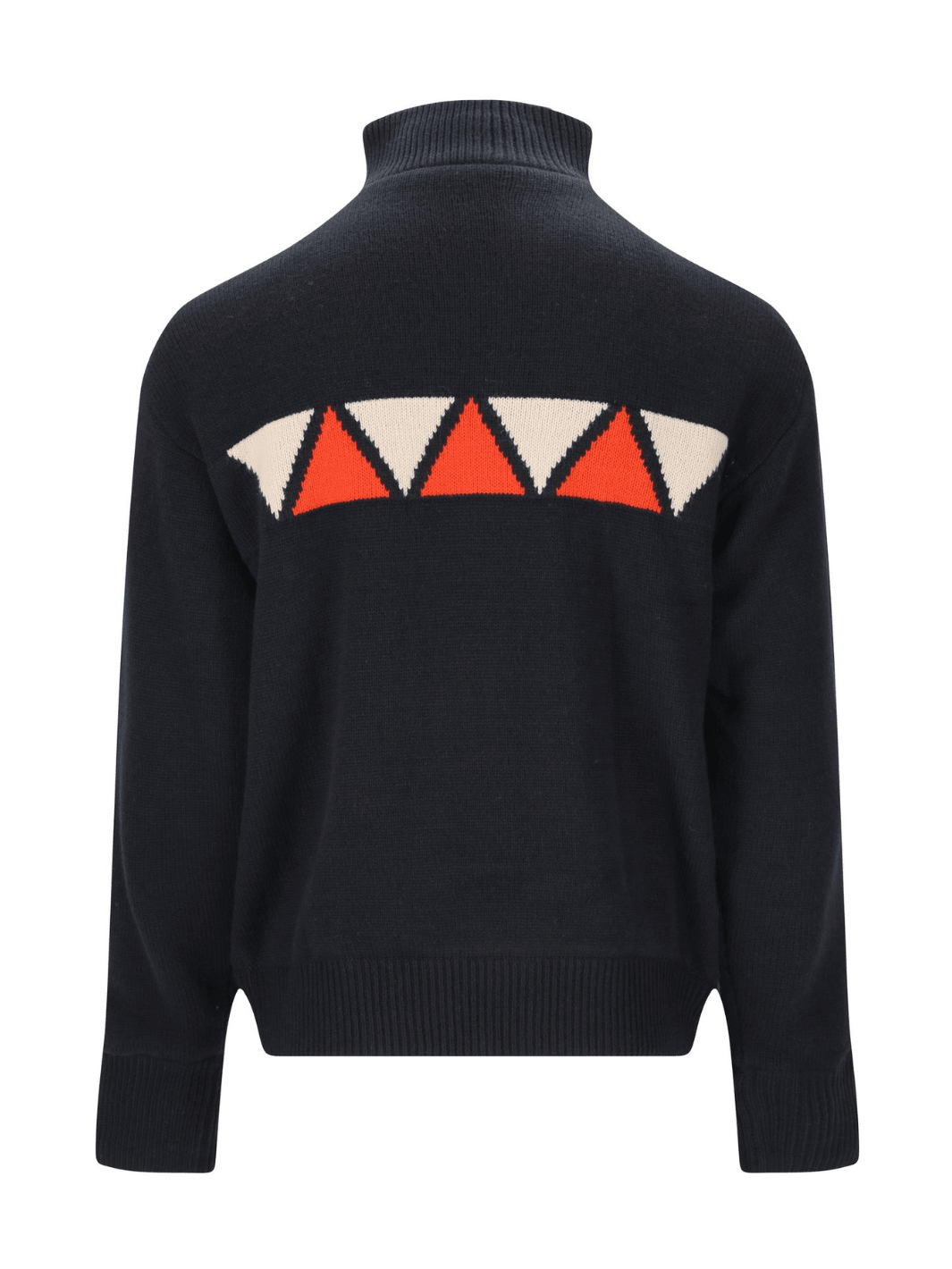 SOS Aboda Unisex Windbreaker Mørkeblå Med Orange Og Hvid XS SOS Sportgroup