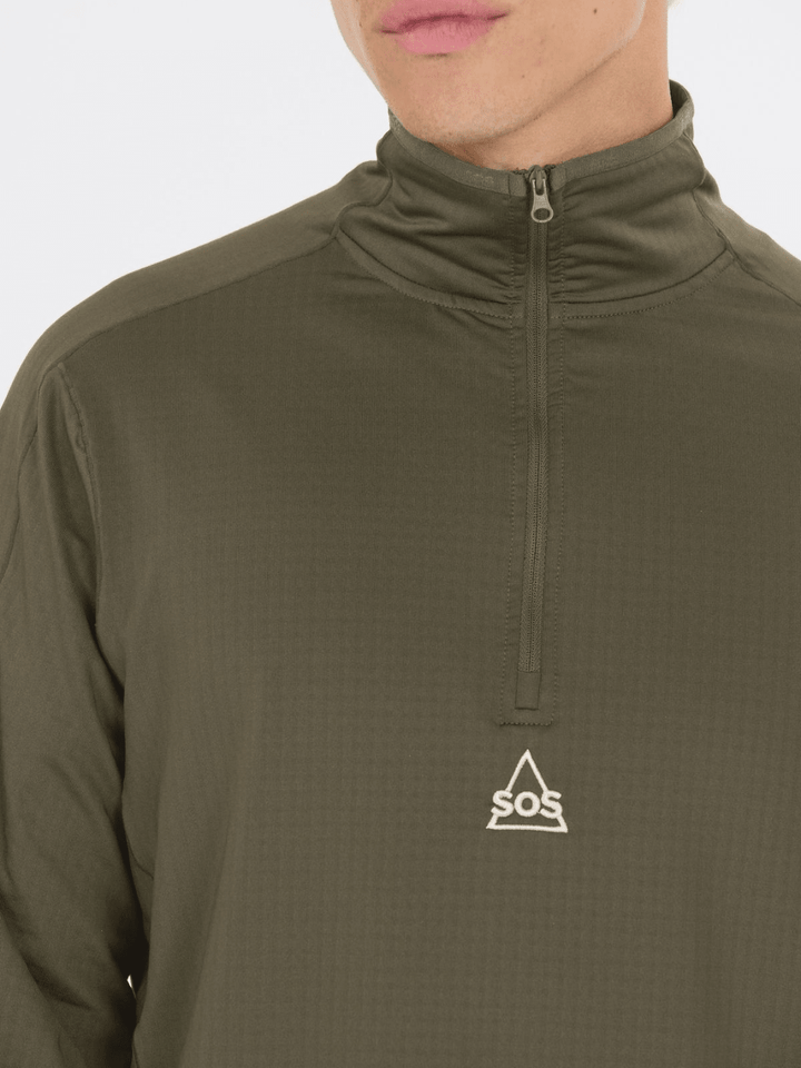SOS Armygrøn Timberline Herre Baselayer S SOS Sportgroup