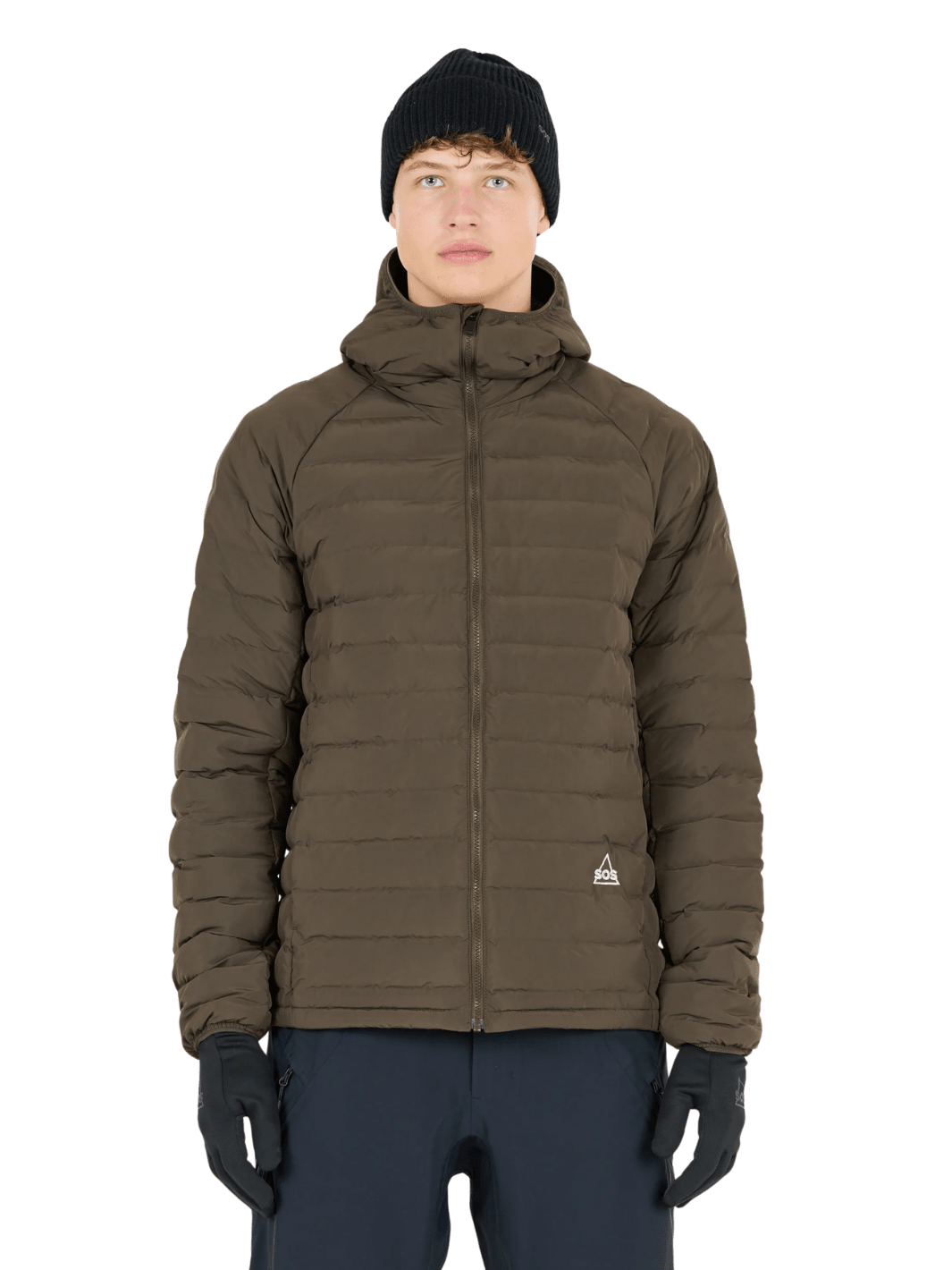 SOS Brun Furano Isoleret Herre Jakke S SOS Sportgroup