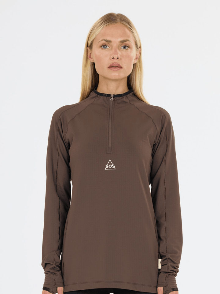 SOS Brun Timberline Baselayer Skipulli XS SOS Sportgroup