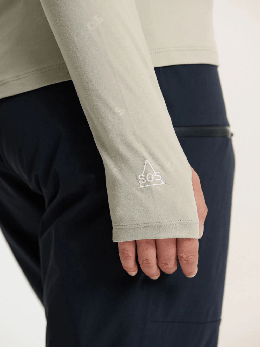 SOS Grå Gotska Dame Midlayer XS SOS Sportgroup