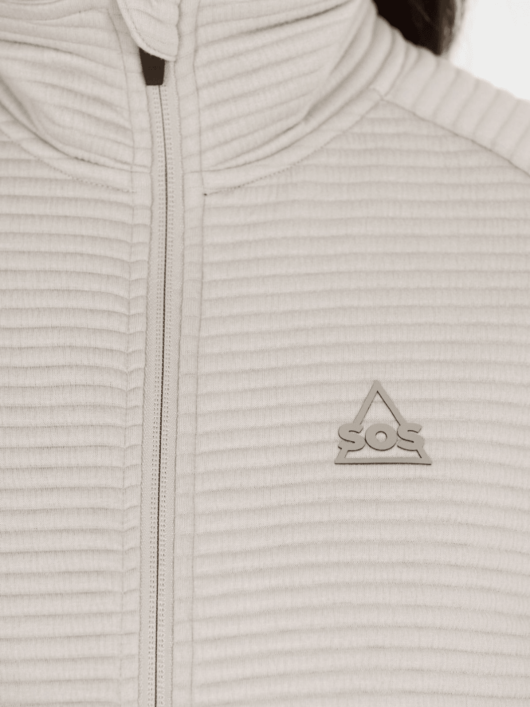 SOS Grå Muju Gennemlynet Dame Midlayer XS SOS Sportgroup
