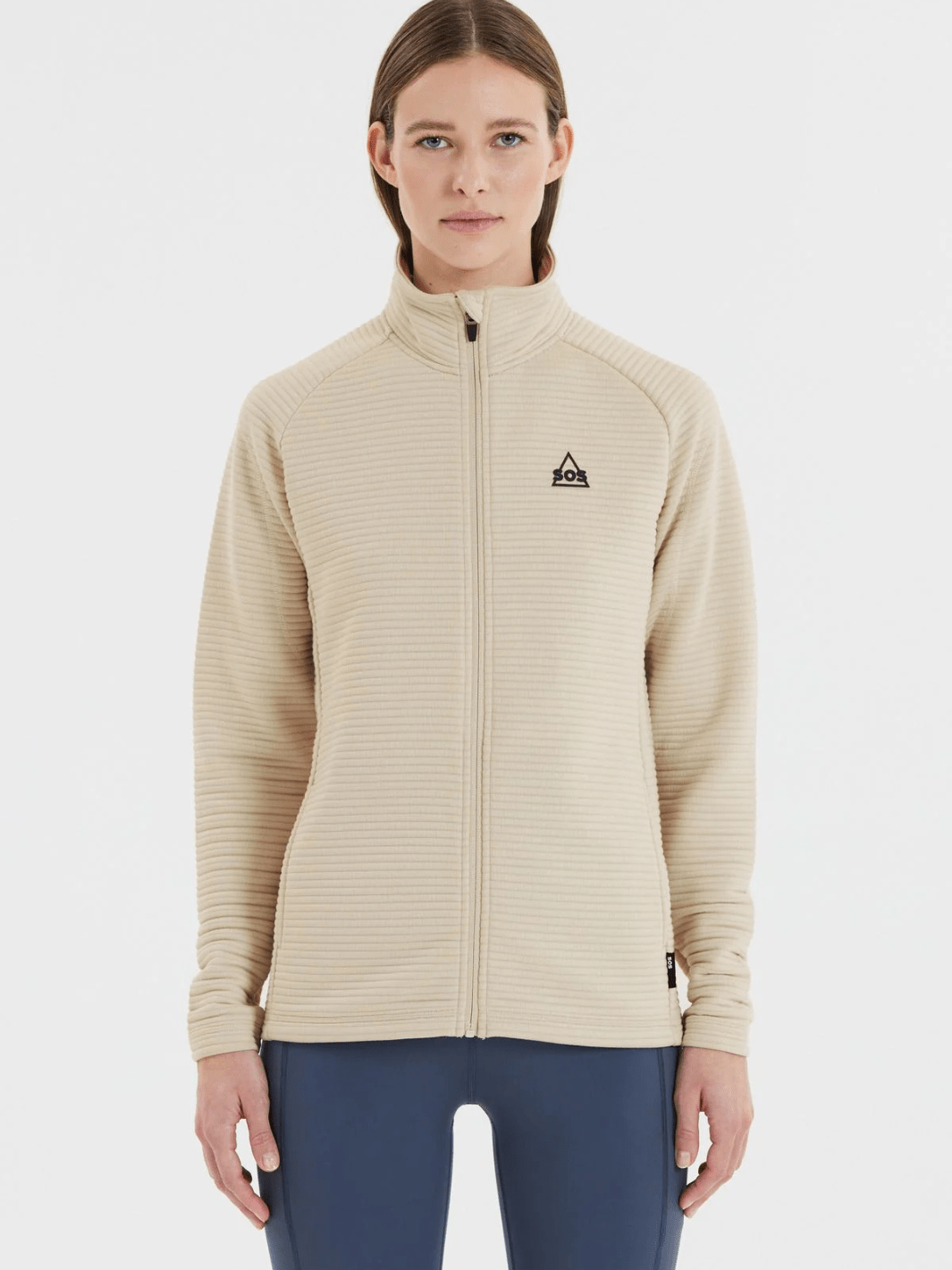 SOS Sand Muju Gennemlynet Dame Midlayer S SOS Sportgroup