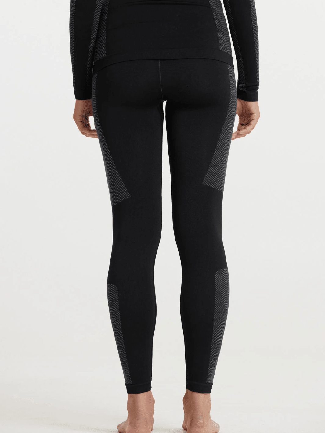 SOS Sort Kalmar Baselayer Lange Dame Underbukser S/M SOS Sportgroup