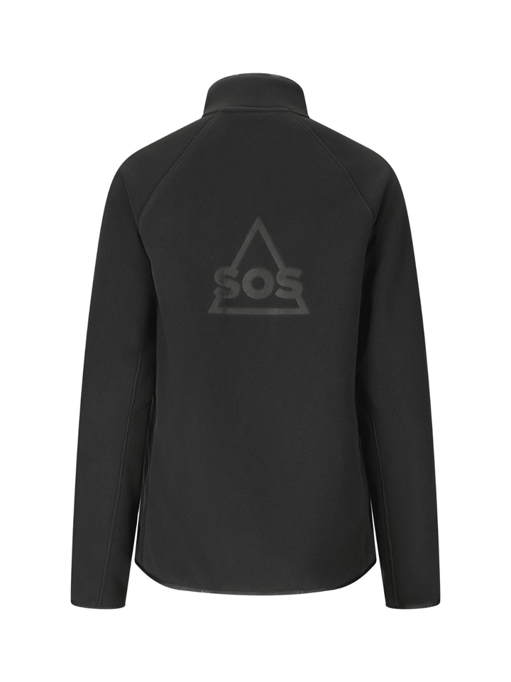 SOS Sort Munson Gennemlynet Damefleece S SOS Sportgroup