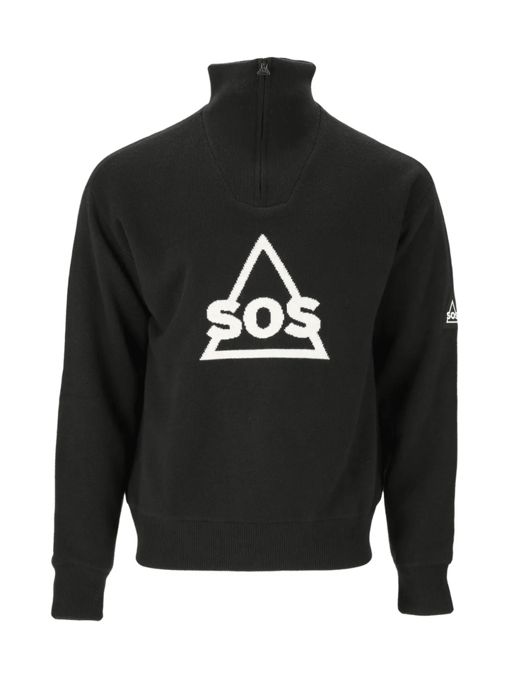 SOS Tignes Windbreaker Sort L SOS Sportgroup
